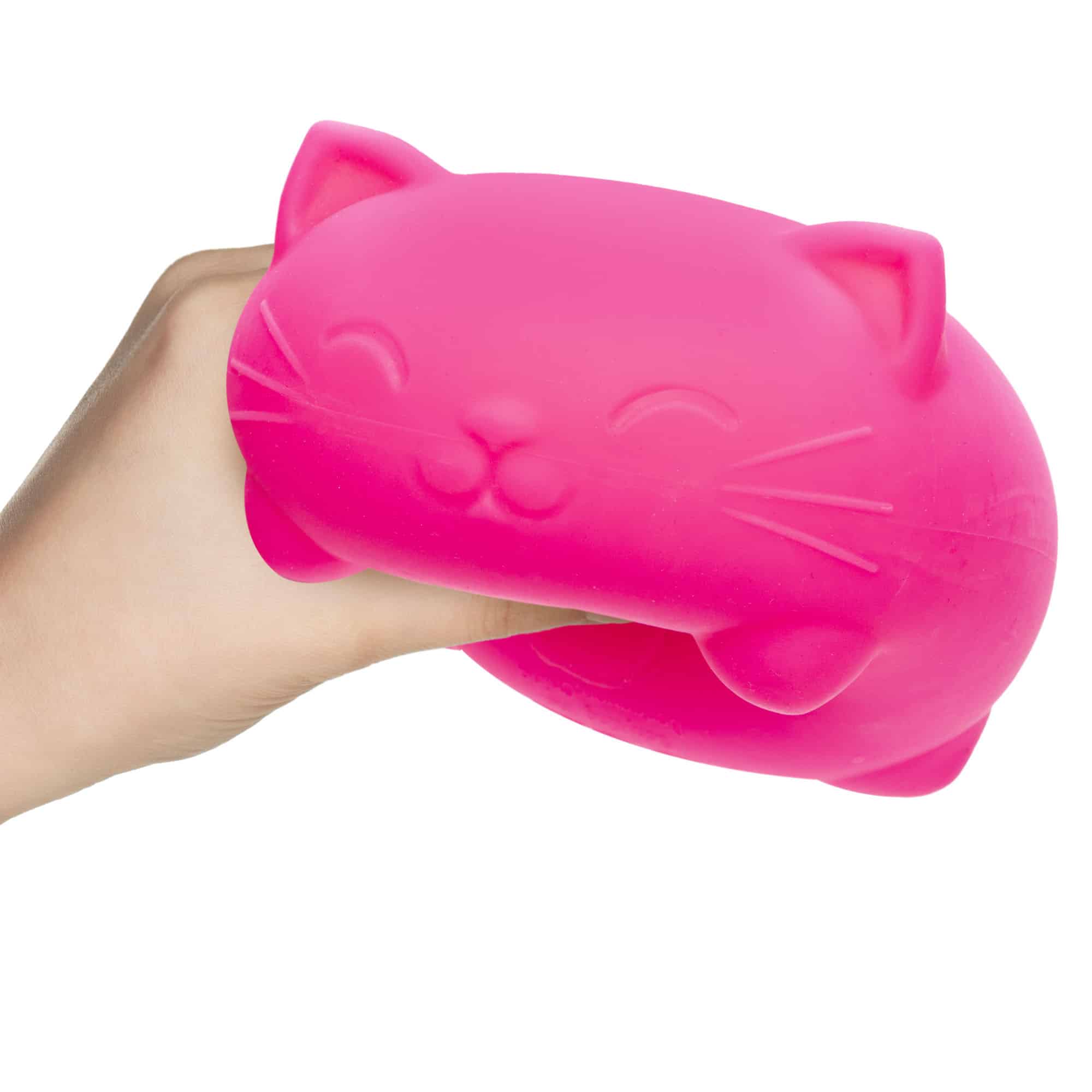 NeeDoh Super Cool Cats - Squeeze Pink