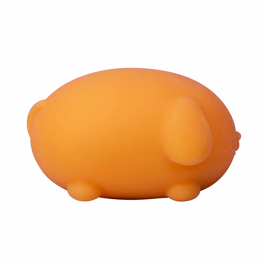 NeeDoh Funky Pup - Orange Right